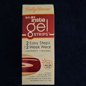 Sally Hansen Red Insta Gel Strips